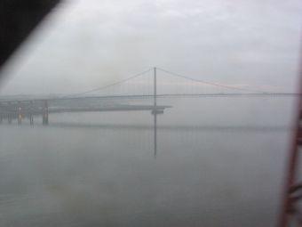 From the train just running over the Forth Bridge (2)