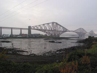 Forth Rail Bridge -- from North Queensferry (second shot)