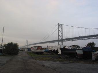Forth Road Bridge -- from North Queensferry