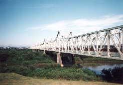 Chosei Bridge of Nagaoka, Japan