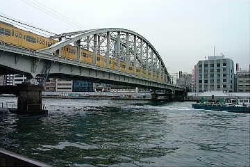 Sobu Line Sumida River Bridge -- with an 