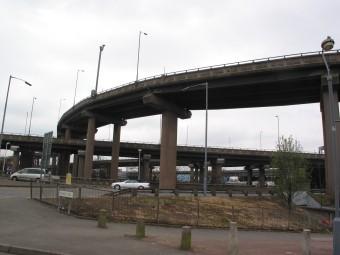 Spaghetti Junction, another icon of Birmingham