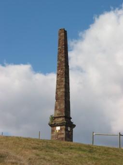 The Wychbury Obelisk -- the close-up view