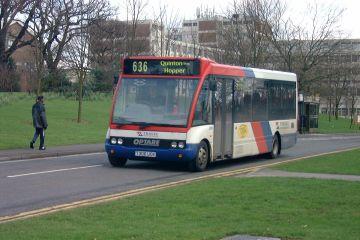 Mini-bus used in Service 636
